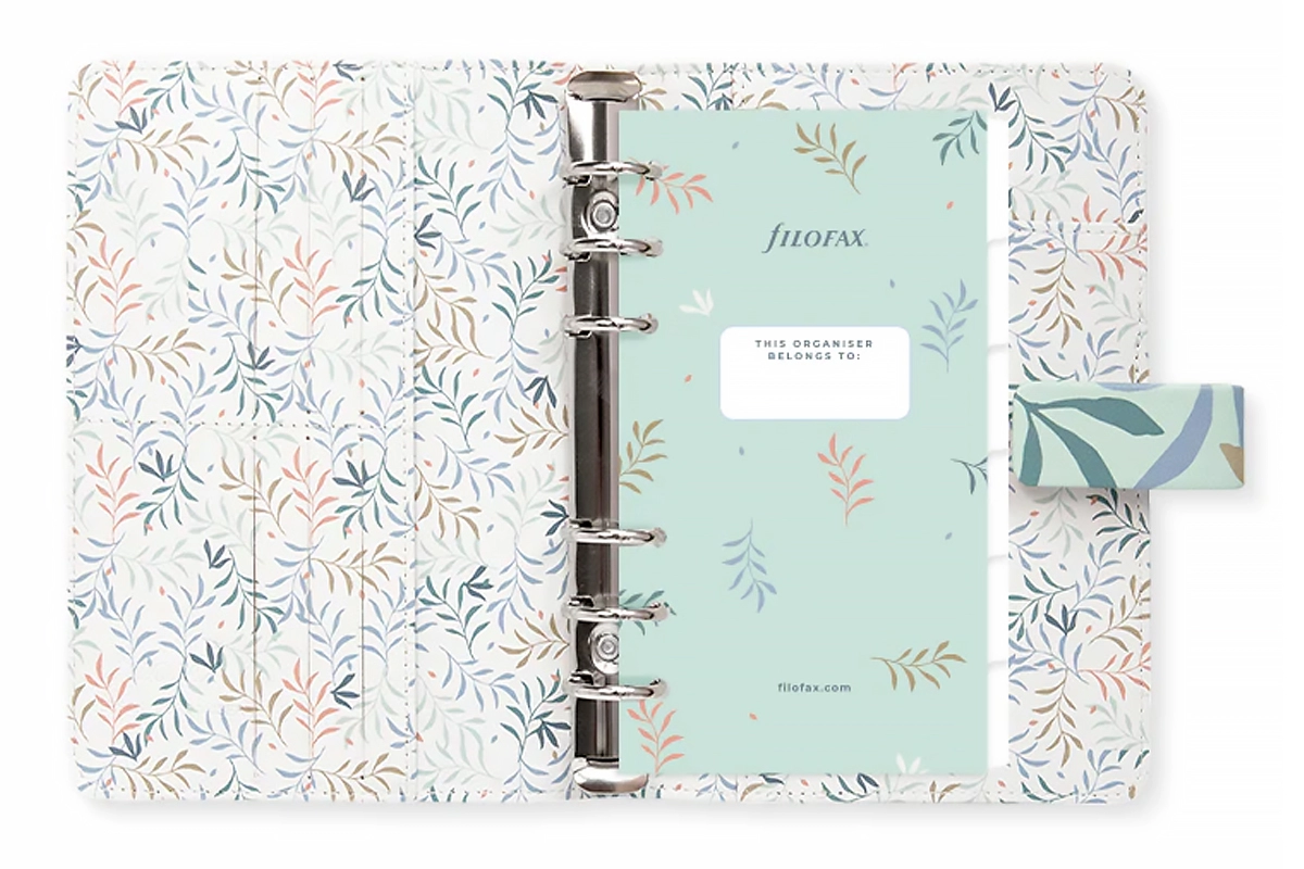 Een Filofax Personal Botanical Mint Organizer koop je bij P.W. Akkerman Amsterdam